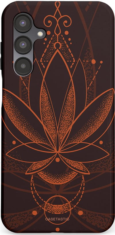 Casetastic Hoesje Geschikt voor Samsung A16 - Stijlvolle Beschermende Duo-layer Case - Lotus Groei