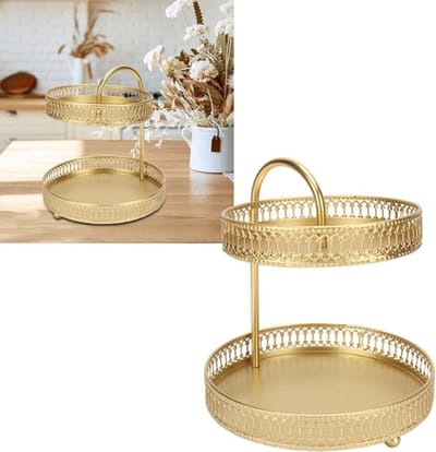 Decoratieve cake stand met 2 tieren van MTTProducts