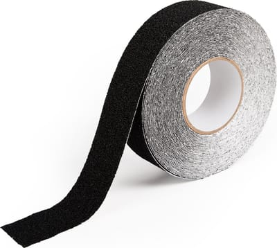 Antislip tape voor trappen zelfklevend 50mm breed - Zwart - 50 mm breed - Marine antislip tape - Rol 18,3 meter -ook voor zwembadranden en voor in boten als antislip