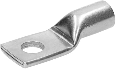 10 stuks Kalitec ER10-10 roestvrijstalen buisvormige kabelogen V4A 50mm² | Aansluitmaat M10 | Niet-geïsoleerde, roestvrije kabeloog | Aansluitkabeloog | Industriële kabelogen