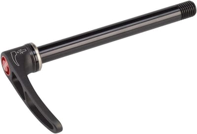 Fiets Steekas - Voorwiel As - Fiets Reparatie - Aluminium Constructie - Standaard Maat - Zwart
