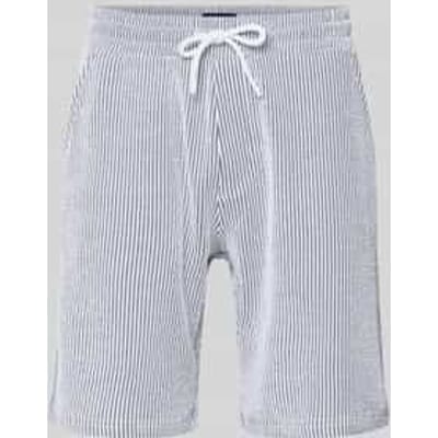 Sweatshorts met elastische tailleband en trekkoord