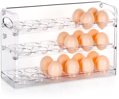 Eierdoos voor 36 Eieren - Eierbox - Eierhouder voor Koelkas - Organizer - Eierrek