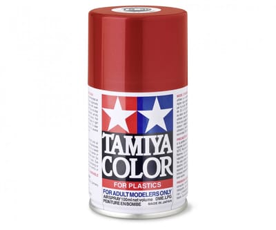 Tamiya Hobbyverf Acrylverf - TS-39 Mica Red - Gloss - Acryl Spray - Verf spuitbus - 100 ml