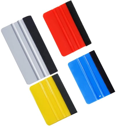 Spatels, zelfklevend vilt, spatel voor plakfolie om autofolie, professionele spatula met velt, voor autofilms, raamfilms, enz