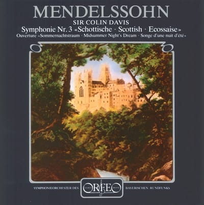 Symphonieorchester Des Bayerischen Rundfunks, Sir Colin Davis - Bartholdy: Ouverture Sommernachtstraum, Symphonie nr.3 (CD)