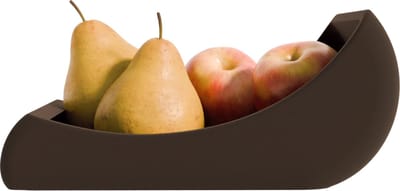 Serenity Fruitschaal Zwart – Fruitmand – 27x23x18 cm – Serenity – Duurzaam Design - Fiastra