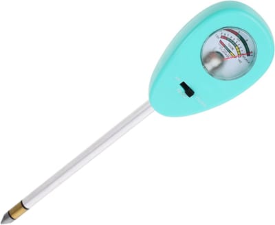 Bodemdetector Vochtmeter - Ph Tester - Planten Verzorgen - 3-in-1 Bodemanalyse - 28 x 6 x 3 cm - Groen