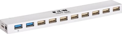 Tripp-Lite U360-010C-2X3 10-Port USB 3.0 / USB 2.0 Combo Hub - USB Charging, 2 USB 3.0 & 8 USB 2.0 Ports TrippLite