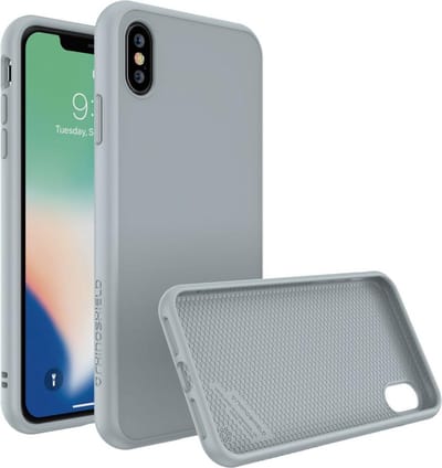 RhinoShield SolidSuit iPhone XS Max Hoesje Classic Gray