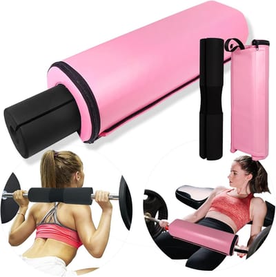 2-in-1 Barbell Pad voor Squats en Hip Thrusts - Extra Dikke Schaamte Bescherming