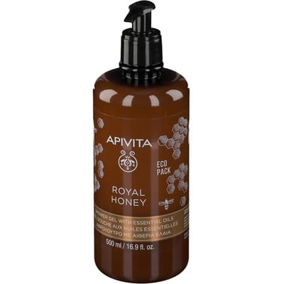 Apivita Body Care Royal Honey Shower Gel with Essential Oils 500ml