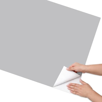 Coloray Meubel Wrap Folie - Grijs Meubelfolie - 75x150 cm - Meubelfolie Zelfklevend Glad grijs - Wrapfolie Keuken - Minimalist Meubelfolie - Decoratiefolie - Tafeldecoratie - Achtergronden en patronen