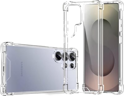 Ultra-Hybrid Backcover - Schokbestendig - Crystal Clear Transparant Hoesje Geschikt voor: Samsung Galaxy S26 Ultra