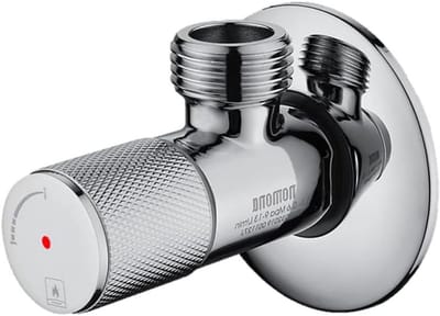 Water Hoekstopkraan - Kraanafsluiter Afsluiter - Aansluiten Apparaten - Keramische Klepkern - G1/2 Inch - Chroom