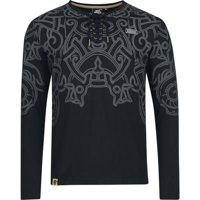 Amon Amarth Shirt met lange mouwen - EMP Signature Collection - M tot 3XL - voor Mannen - zwart