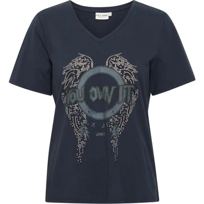 Dames-T-shirt Pulz Jeans Maddie