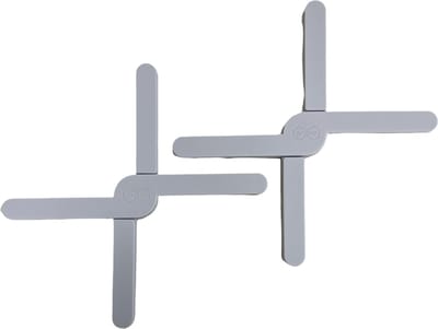JU&MP Pannenonderzetter - Keuken Accessoires - Onderzetters - Hittebestendig - 2 Stuks - Skyblue