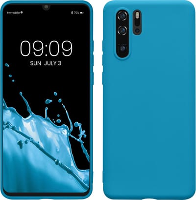 kwmobile telefoonhoesje geschikt voor Huawei P30 Pro - Hoesje voor smartphone - Back cover in Caribisch blauw