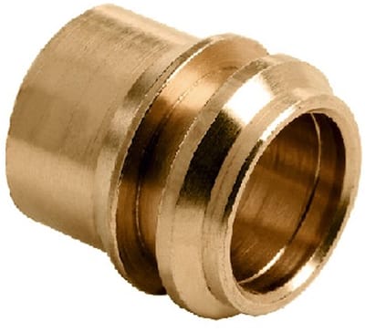 Bonfix messing knel verloopset 15x10mm