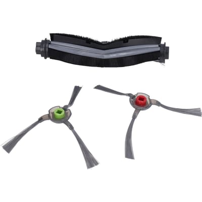 Stofzuigerborstelset Onschadelijk Hoofd Zijborstel Stofzuigeraccessoires voor U2 DGN22 black