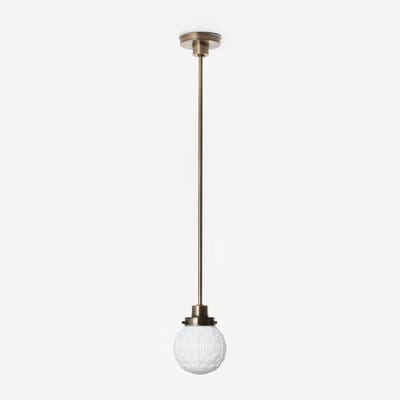 Hanglamp Arcade 20's Brons - Art Deco Trade