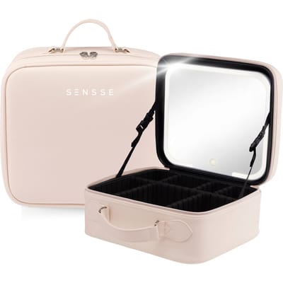 Sensse Glow Up Vanity Case with LED Light Mirror