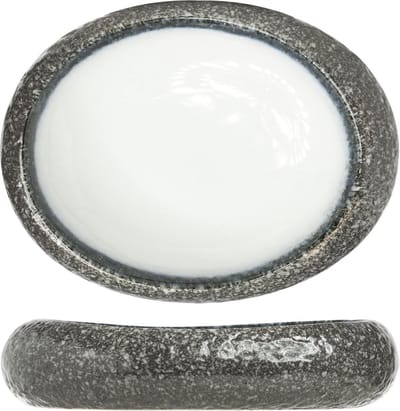 Cosy & Trendy Sea Pearl Schaal - Ovaal - 24 cm x 21 cm x 5.5 cm