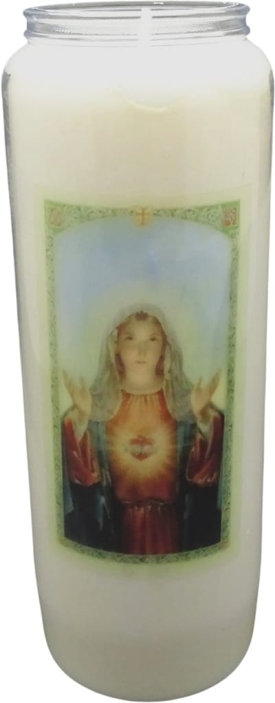 Noveenkaars Heilige Vrouw 010 - 9 dagen brander (5 stuks)