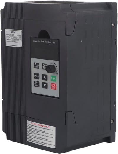 Frequentieomvormer - Toerentalregelaar Motor - Motor Snelheid Regelen - Hoge Precisie Controle - 1.5 KW - Grijs