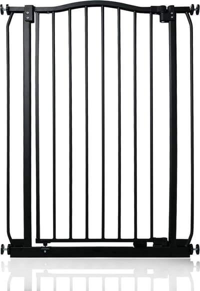 Safetots Klemhek met Gebogen Bovenkant, 71-80cm, Zwart, Hoog 100cm