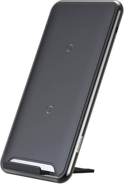 Baseus Wireless Fast Charger en Bureaustandaard Zwart
