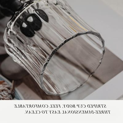 Vintage Tumbler Glazen met Slanke Zwarte Handgreep - 180ml Retro Drinkware voor Wijn, Champagne en Cocktails, Perfect voor Bruiloften en Feestjes, Set van 2