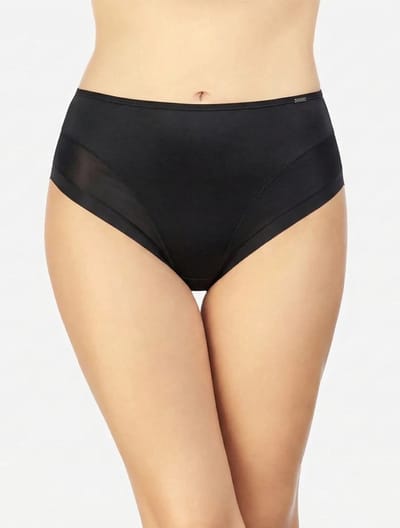 Dames Invisible heup slip 32952 - Onzichtbaar ondergoed - dames onderbroek - Zwart / XL