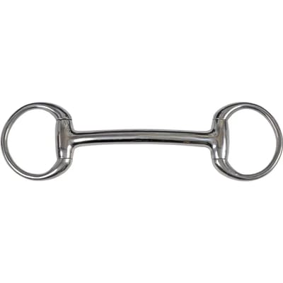 Recht paardenbit HorseGuard Eggbutt