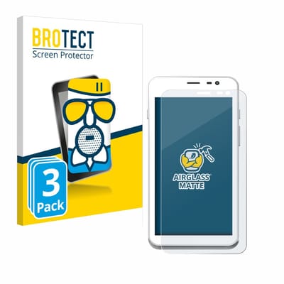 BROTECT - Screenprotector voor Pax A77 - Folie Beschermfolie Beschermglas matte 3 Stuks