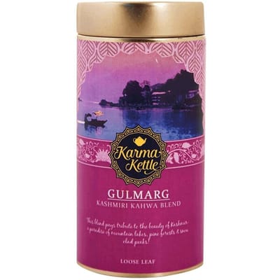 Кашмирский Кахва чай (50 г), Gulmarg,  Karma Kettle blue