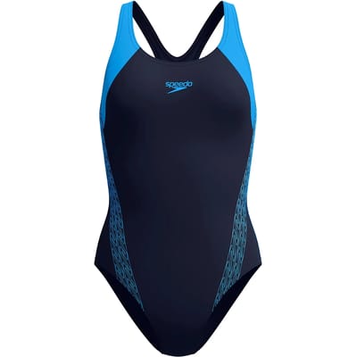 Dames zwempak uit 1 stuk Speedo End+ H-Boom