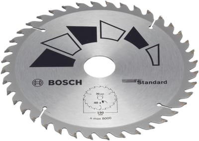 Bosch Cirkelzaagblad Basic 190X2.2X30/24 - 40 tanden