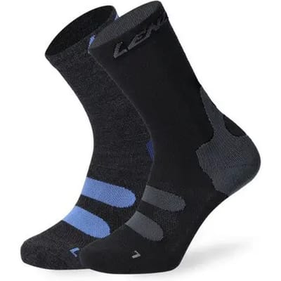 Lenz Outdoor 1.0 Half Lange Sokken 2 Paren Veelkleurig EU 35-38