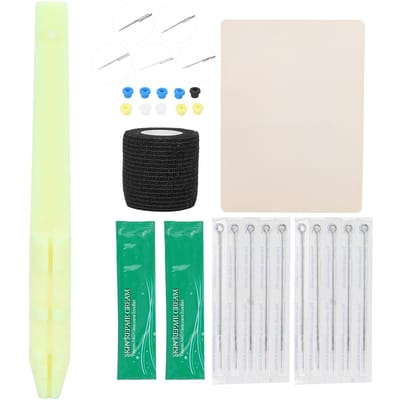 Tatouage à la main Débutant Pratiquant Stylo de Tatouage DIY Outil Aiguille de Tatouage Kit Bâton 7RL