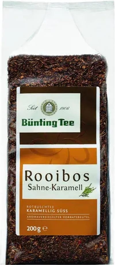Bunting rooibos sahne-karamel - 6 x 200 gram