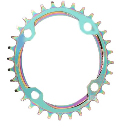 Mountainbike Kettingblad Aluminiumlegering 32T Single Speed Ovaal Fiets Positieve Negatieve Tand Schijf Kettingwiel Kettingblad