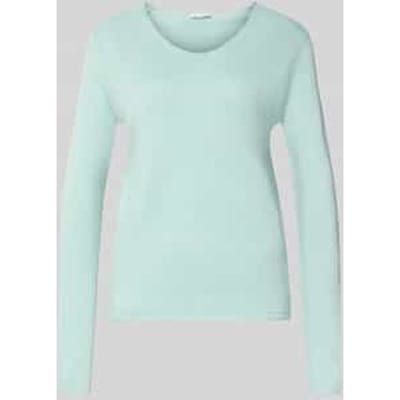 Tom Tailor - Gebreide trui met V-hals - Maat XXL - blue haze