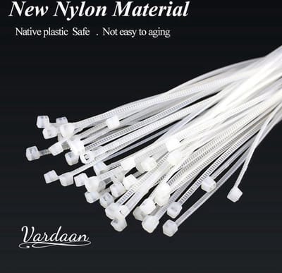 Tie Wraps - Tie Ribs - Kabelbinders - Transparate Zip Ties - 250x2,5mm - 50 stuks