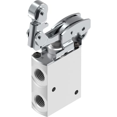 Festo 3/2 Monostabiele Rollenhevelklep G1/4 870L/Min -0,95 - 10Bar/-14 - 145Psi - 8047103