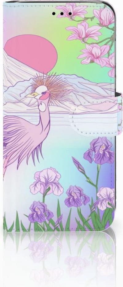 Huawei P20 Lite Telefoonhoesje met Pasjes Bird