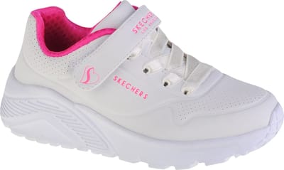 Skechers Uno Lite 310451L-WHP, voor meisje, Wit, Sneakers,Sportschoenen, maat: 38