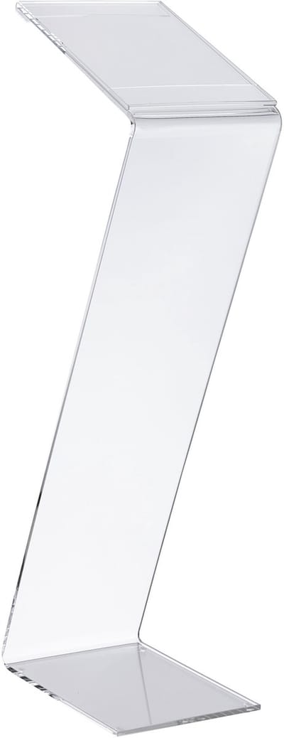A4 Acrylglas (Transparant) Informatiestandaard / Menustandaard - type: Z-Stand-Pro