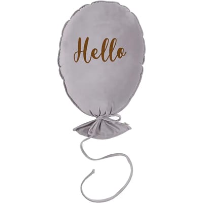 Ballonkussen Malomi Kids Delux Hello Graphite
